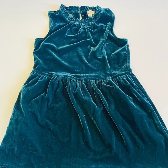 NWT J. Crew Velvet Tiered Midi Emerald Green Holiday Christmas Winter Ruffle - Picture 5 of 13